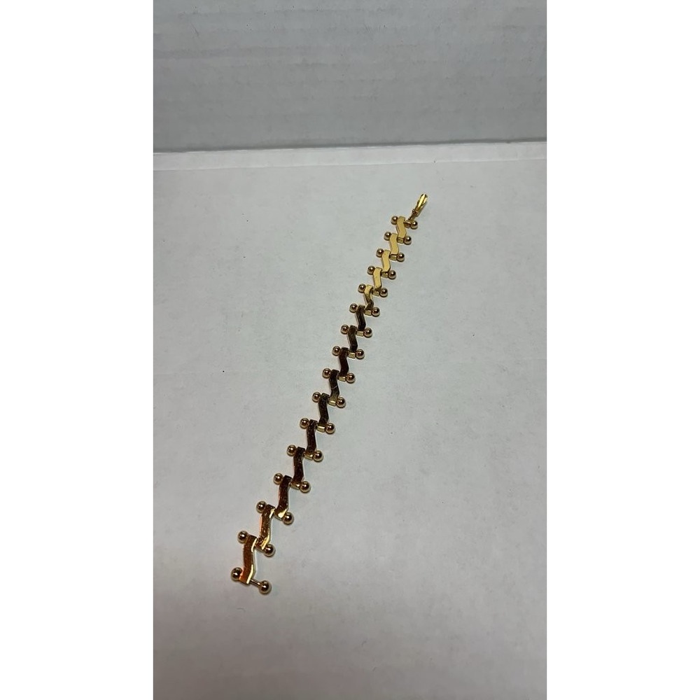 Vintage Gold-Tone Link Bracelet